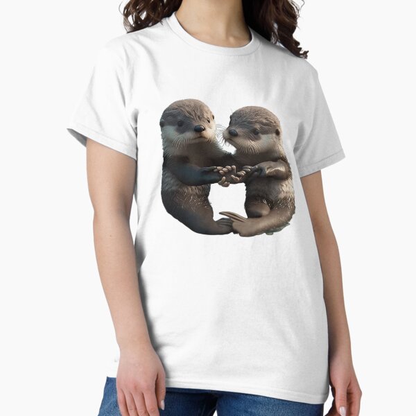 Artikel-Vorschau von Bedeutende Otter - Händchen haltende Otter, designt und verkauft von DOPANDA ..