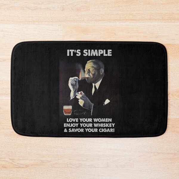 Item preview, It's Simple love your women enjoy your whiskey  designed and sold by SameeraDammeyer.
