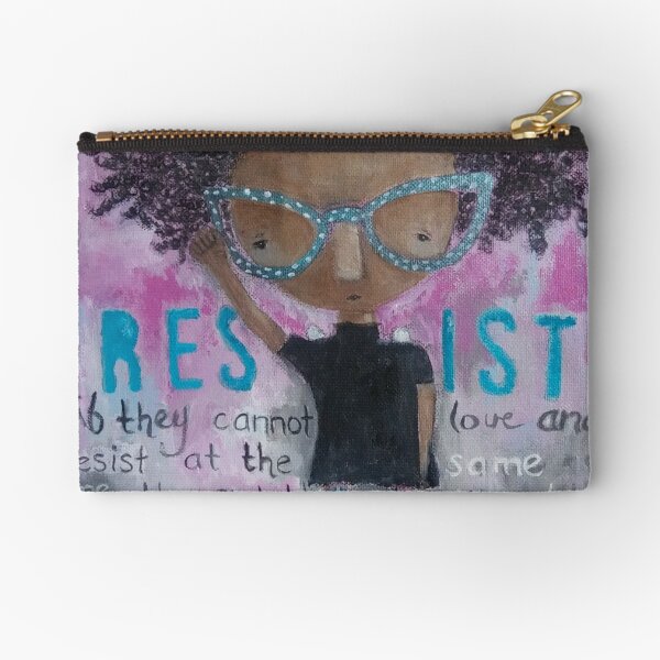 Resist #96 Zipper Pouch