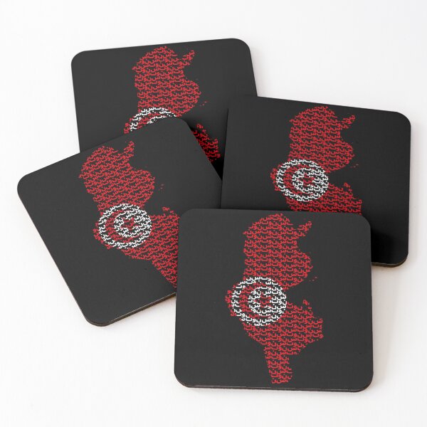 Item preview, Map of Tunisia (تونس) designed and sold by UrWorldCtries.
