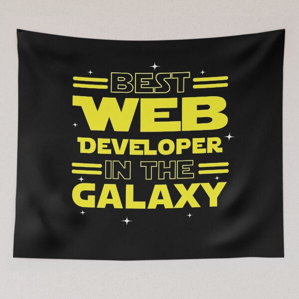Item preview, Best web developer in the galaxy  designed and sold by Majesticoo.