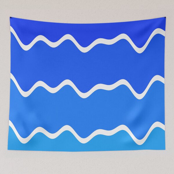 Item preview, Ocean Waves Abstract Coastal Vibes Beach House Décor and Art Prints 1 of 8 designed and sold by Beachy.