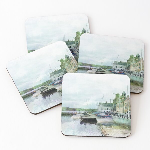 Item preview, Lerwick Small Boat Harbour Shetland designed and sold by Lynn Bolt.