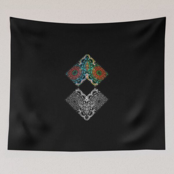 Item preview, Colorful B&W Circus In The Garden Of Peepholes designed and sold by PPPimp.