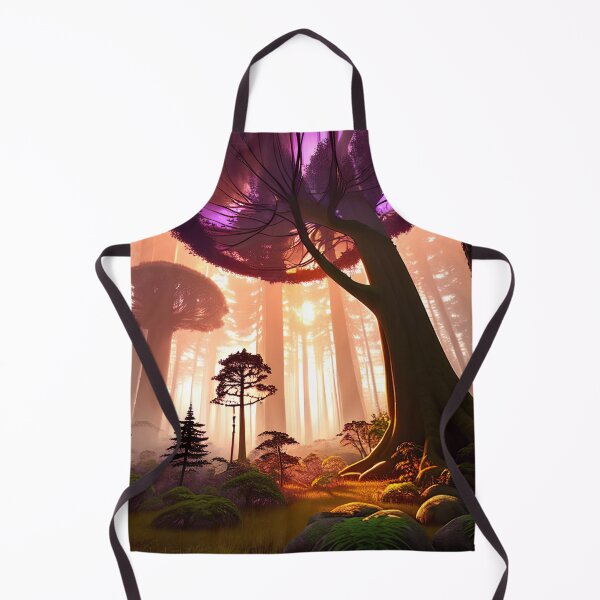 Item preview, Surrounded by Nature: An Enchanted Forest at Dusk designed and sold by D3monic.