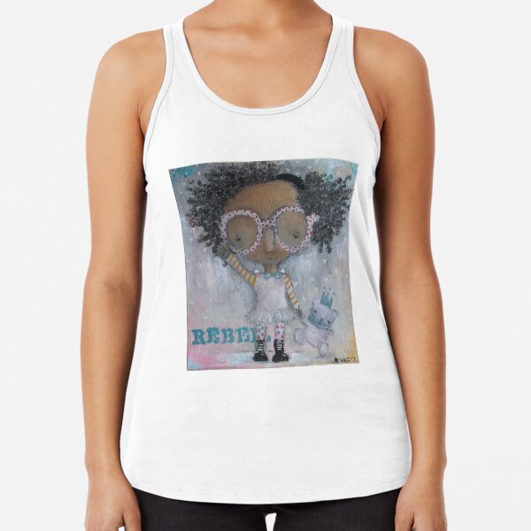 Rebel, #100 Racerback Tank Top