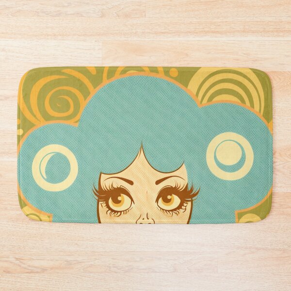 Item preview, Vintage Art Lady with Big Hair designed and sold by TheJadeCat.