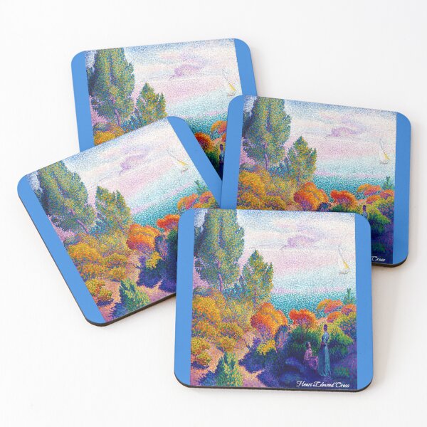 Item preview, Famous Artist - Henri Edmond Cross: Two women by the shore, Mediterranean (1896) designed and sold by mturns57.