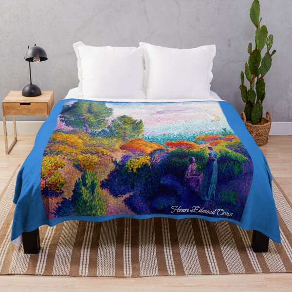 Item preview, Famous Artist - Henri Edmond Cross: Two women by the shore, Mediterranean (1896) designed and sold by mturns57.