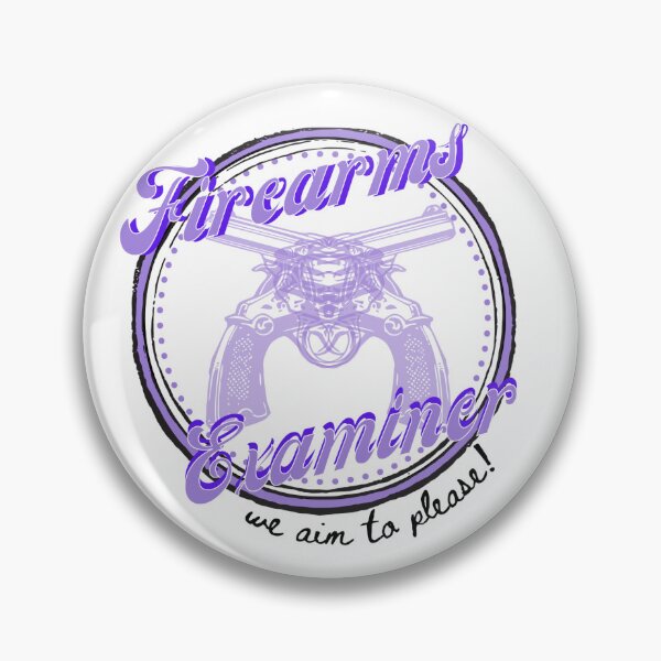 Item preview, Firearms Examiner Badge designed and sold by SceneOfTheCrime.