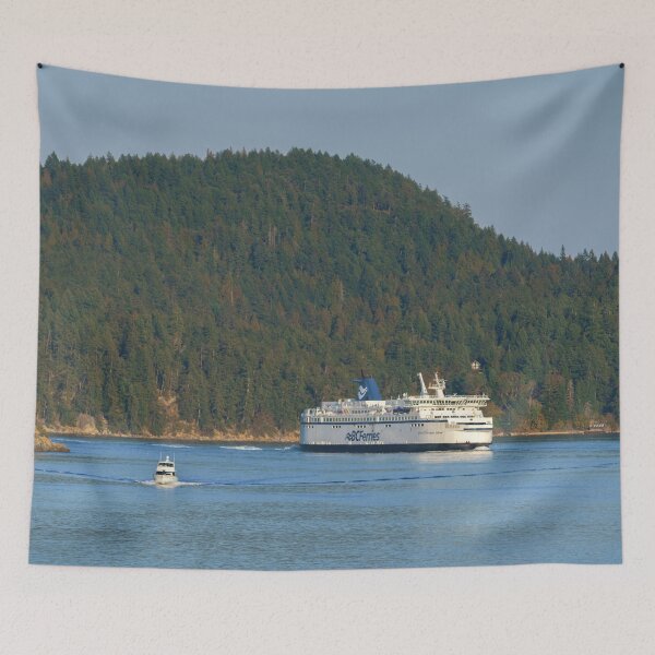 Item preview, Ferry At Miners Bay BC designed and sold by rawshutterbug.