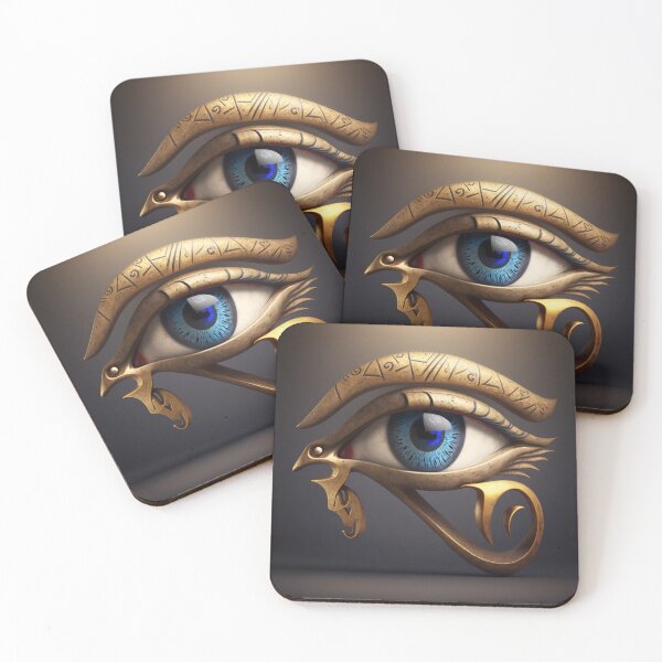Item preview, Golden Eye of Horus designed and sold by AbstractBEE.