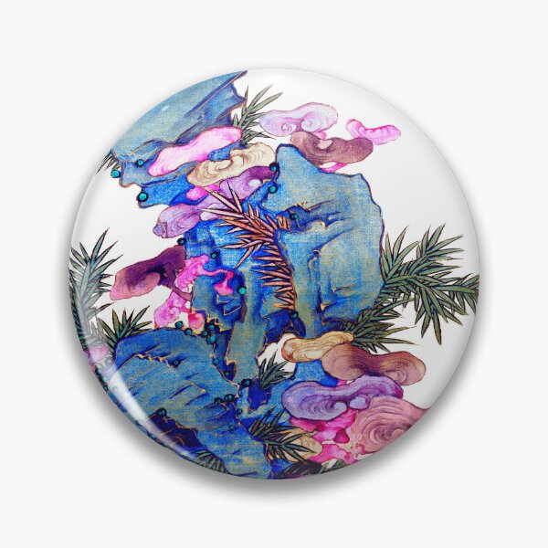 Item preview, Japanese Fungus On Bamboo by Hayashi Rōen T-shirt designed and sold by PODUNUSUAL.
