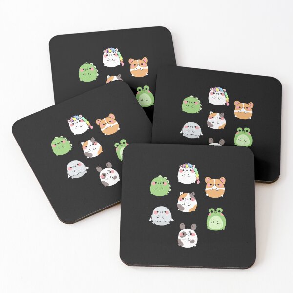 Item preview, Cute Kawaii Chubby Chonky Animals #1 designed and sold by Annisa Yuwanda.