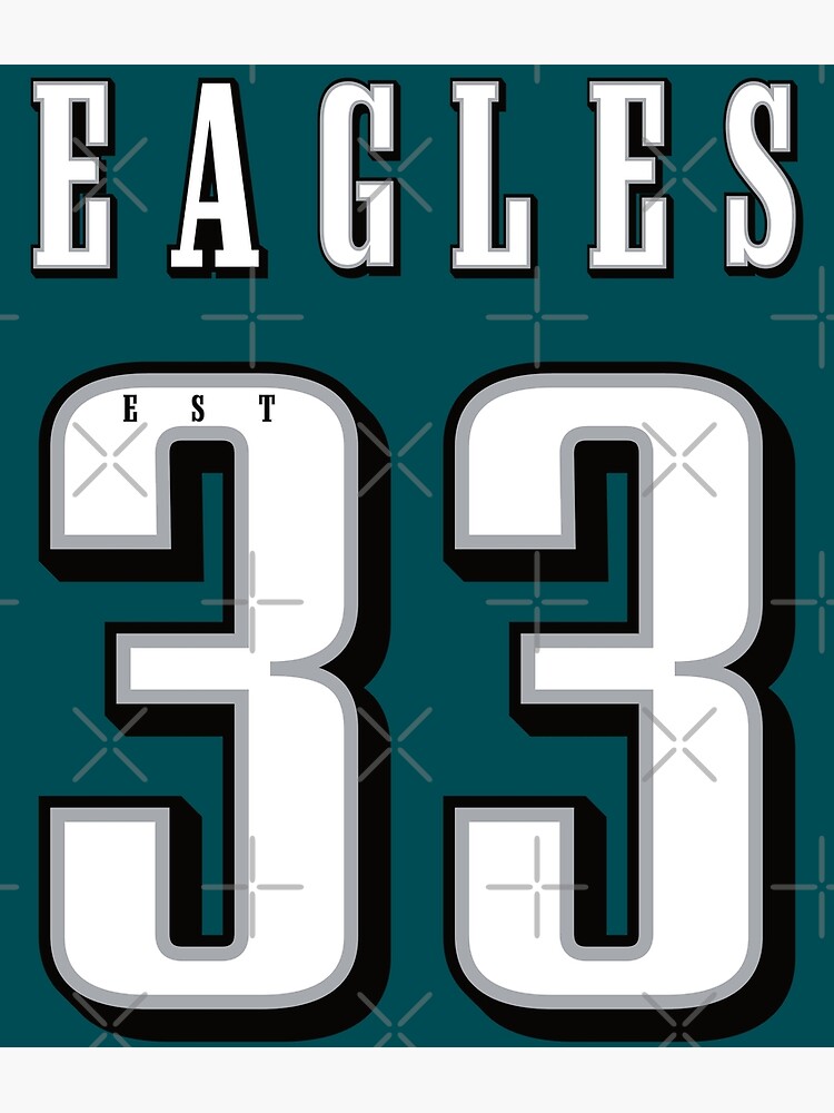 Eagles EST 1933 Poster by fezztee