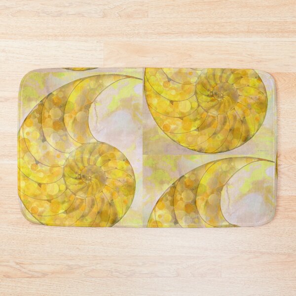 Item preview, Yellow Nautilus Shell By Sharon Cummings designed and sold by Sharon Cummings Art.