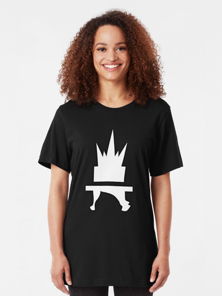 Alternate view of Crazyblox Logo Slim Fit T-Shirt