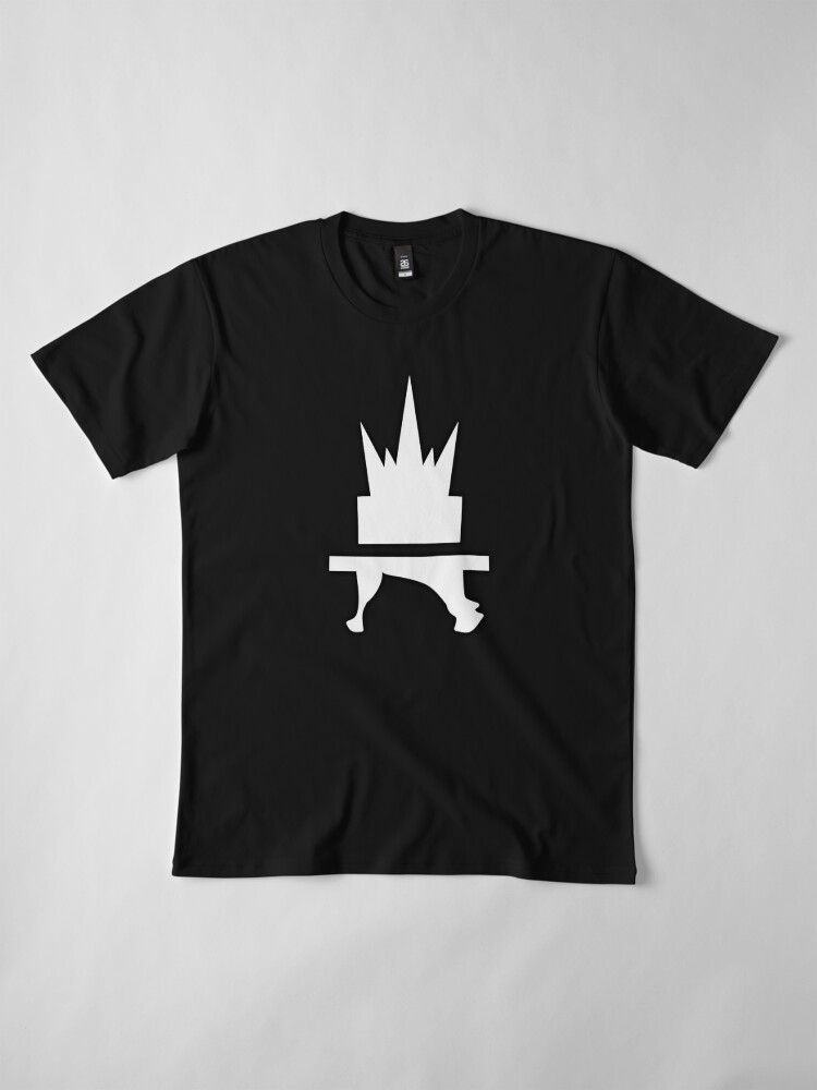 Alternate view of Crazyblox Logo Premium T-Shirt