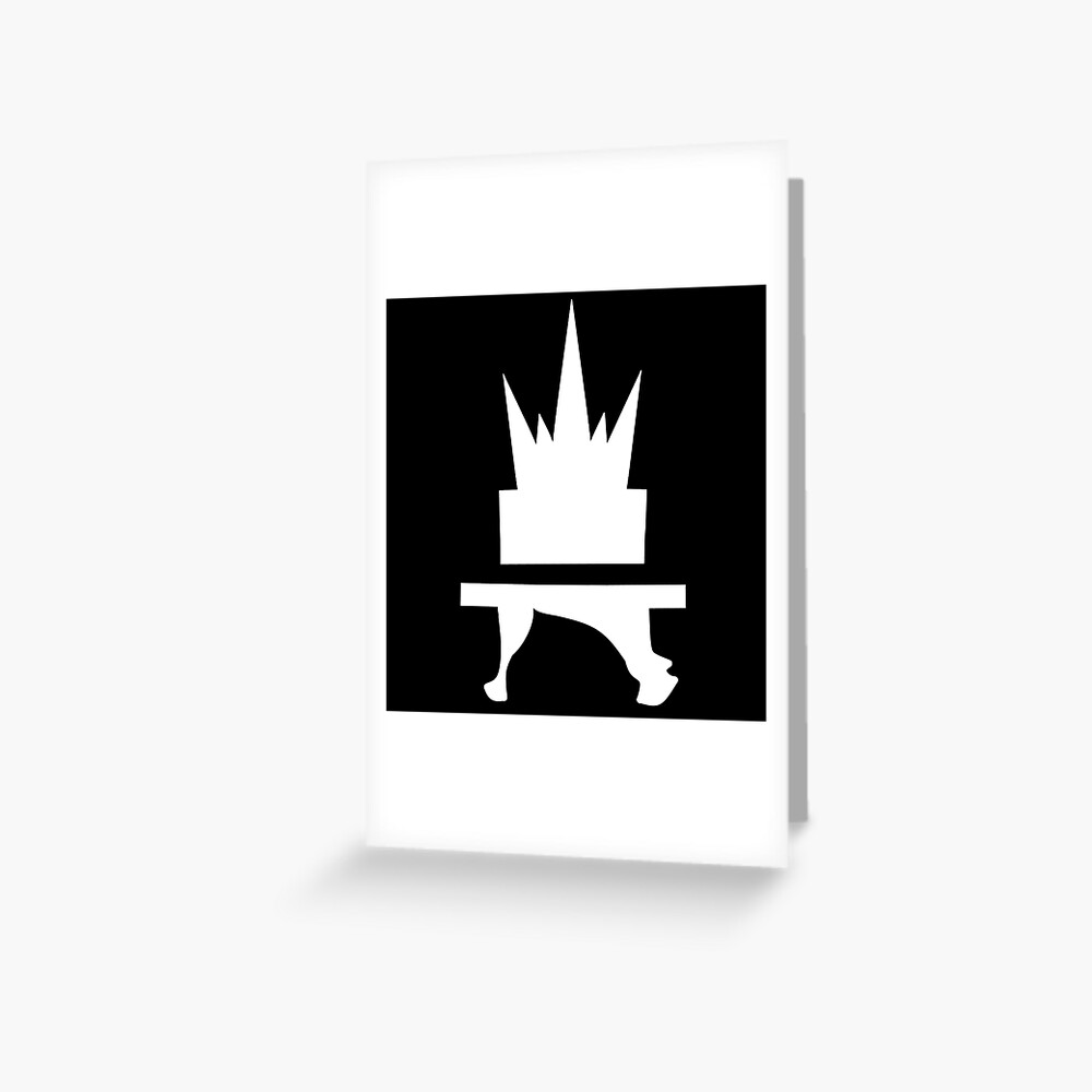 Crazyblox Logo Greeting Card