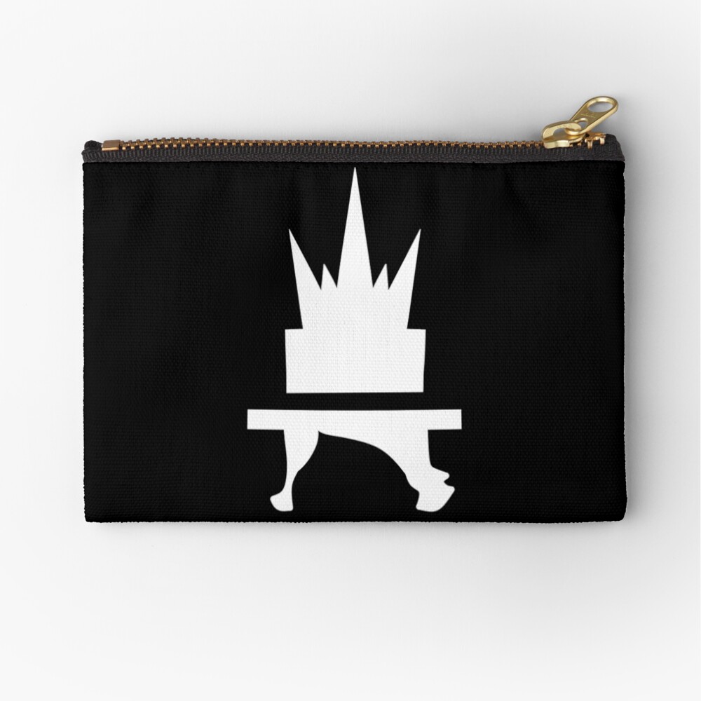 Crazyblox Logo Zipper Pouch