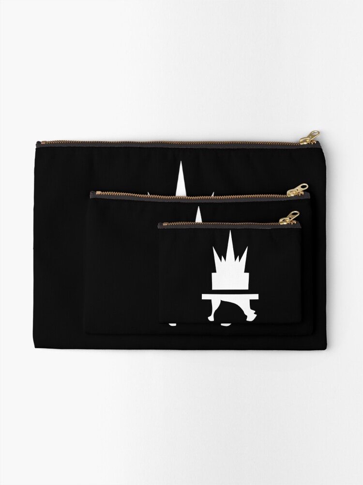 Alternate view of Crazyblox Logo Zipper Pouch