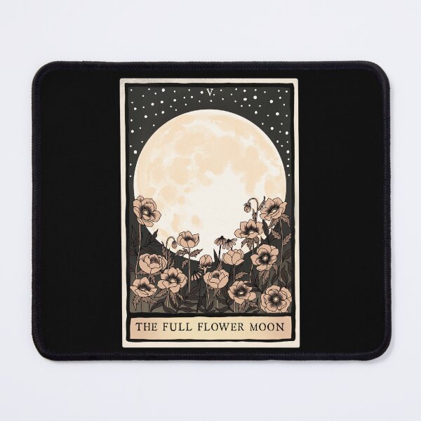 Item preview, The Full Flower Moon Tarot Card designed and sold by CattGDesigns.