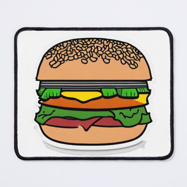 Item preview, The Big Burger Adventure - A Cartoon Cookbook designed and sold by WBP Mart.