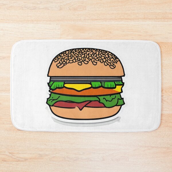 Item preview, The Big Burger Adventure - A Cartoon Cookbook designed and sold by WBP Mart.