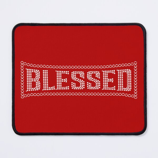 Item preview, Blessed Rhinestone Typography designed and sold by molamode.