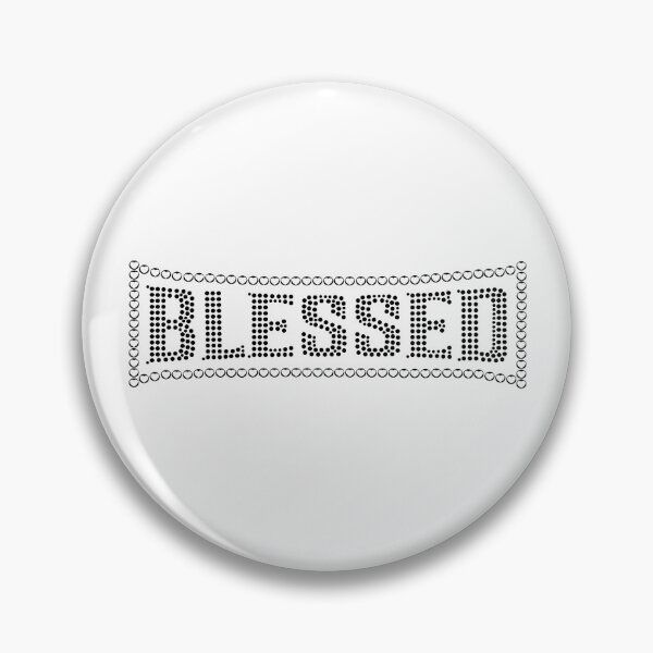 Item preview, Blessed Rhinestone Typography designed and sold by molamode.