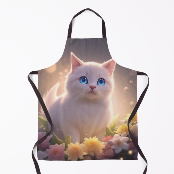 Item preview, Cute Kitty Flowers designed and sold by Symerca.