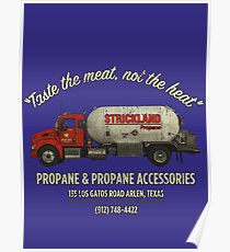 Strickland Propane Delivers Poster