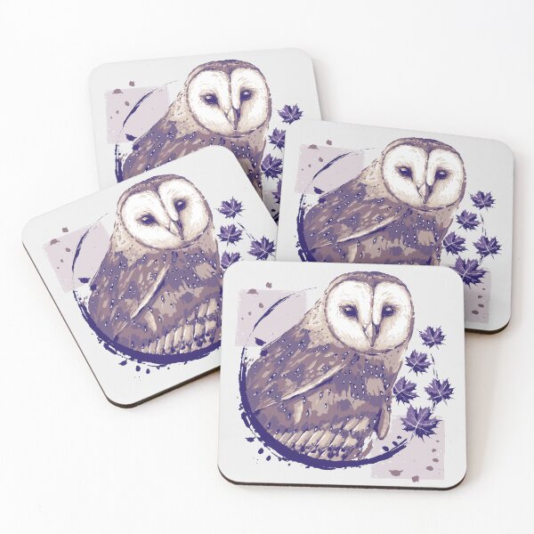 Item preview, Barn Owl Painting designed and sold by xMorfina.
