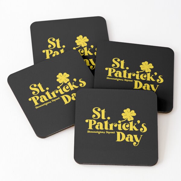Item preview, St. Patrick's Day - Shenanigans Squad Vintage Gold Text  designed and sold by Whimsical  Thinker.