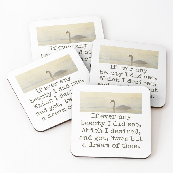 Item preview, If Ever Any Beuaty I Did See - Beauty Quote  designed and sold by CrankyOldDude.