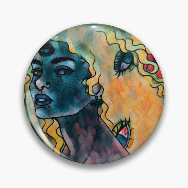 Item preview, The Underworld Queen Being Observed - Blue Crossed Tone | DEMONSIZED designed and sold by Demonsized.