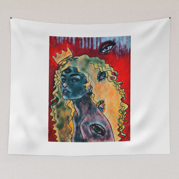 Item preview, The Underworld Queen Being Observed - Blue Crossed Tone | DEMONSIZED designed and sold by Demonsized.