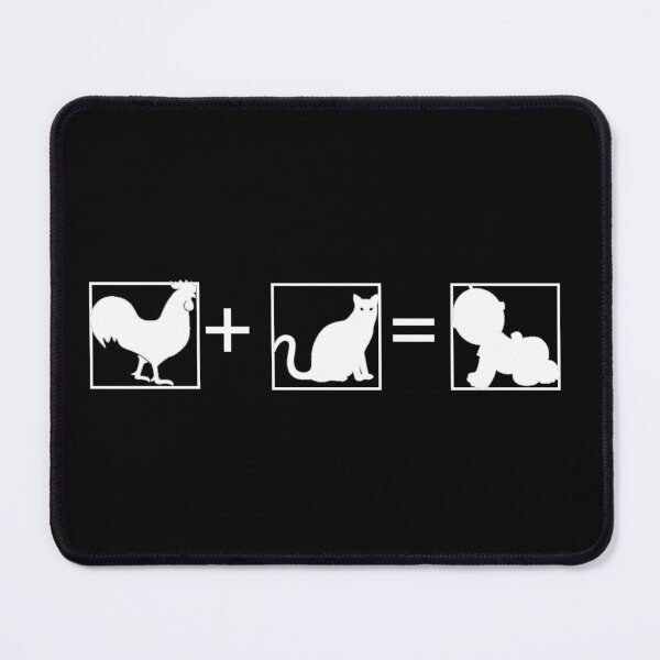 Item preview, Pictograph of Chicken, Cat and Baby Illustrating how babies are made designed and sold by Quotes-I-Wear.