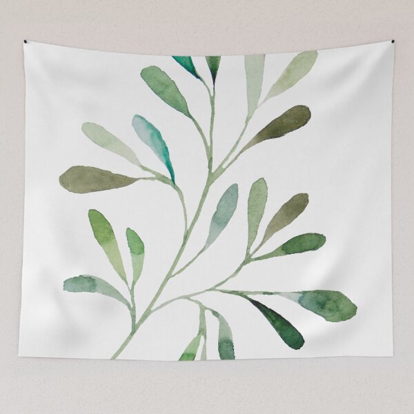 Item preview, Watercolor botanical vintage plant minimalist print 14 designed and sold by Art by Lilia.