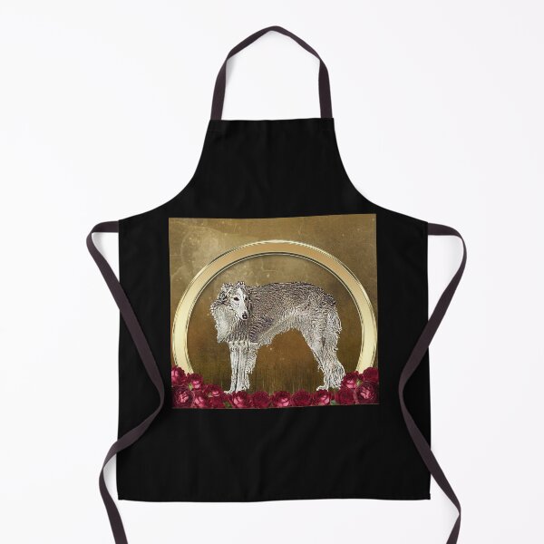 Item preview, Silken Windhound Under Gold Arch designed and sold by pawsinprofile.