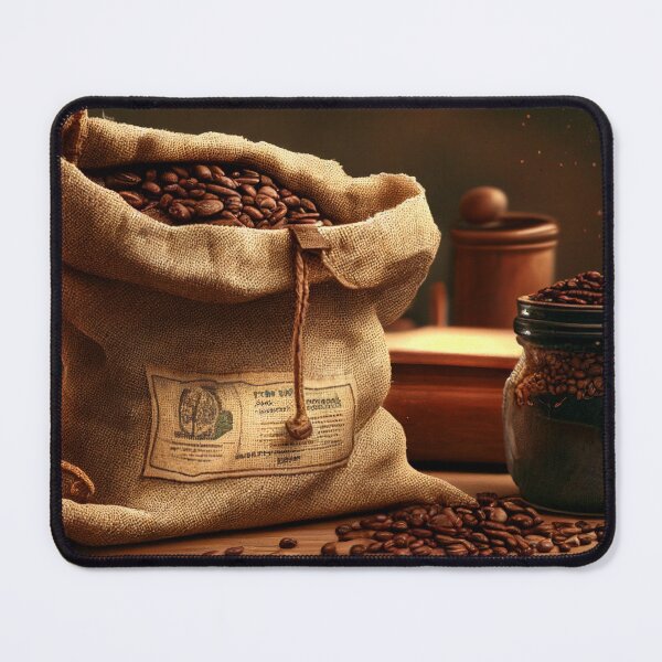 Item preview, Freshly Brewed Perfection: Coffee Bean and Cup designed and sold by ThreadofHonor.