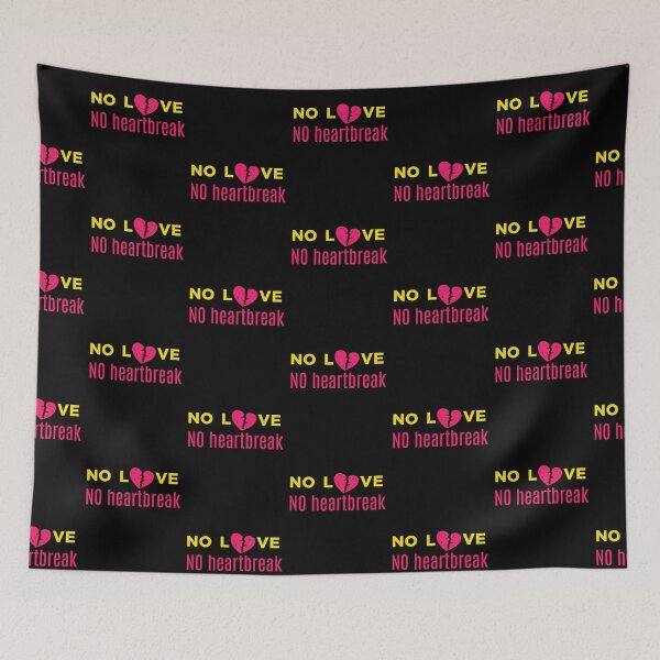 Item preview, No Love, No Heartbreak designed and sold by LifeofWindy.