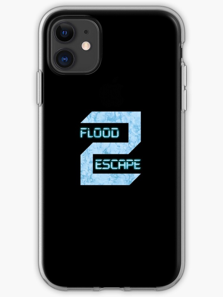 Flood Escape 2 Icon Iphone Case Cover By Crazyblox Redbubble - flood escape en roblox