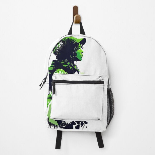 Item preview, Join the Movement with Our Abstract Black, White, and Green Climate Activist Girl Design designed and sold by GreenBubble - Shop and reforest.