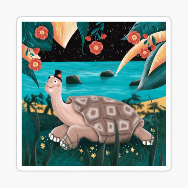 Diego die Riesenschildkröte Sticker