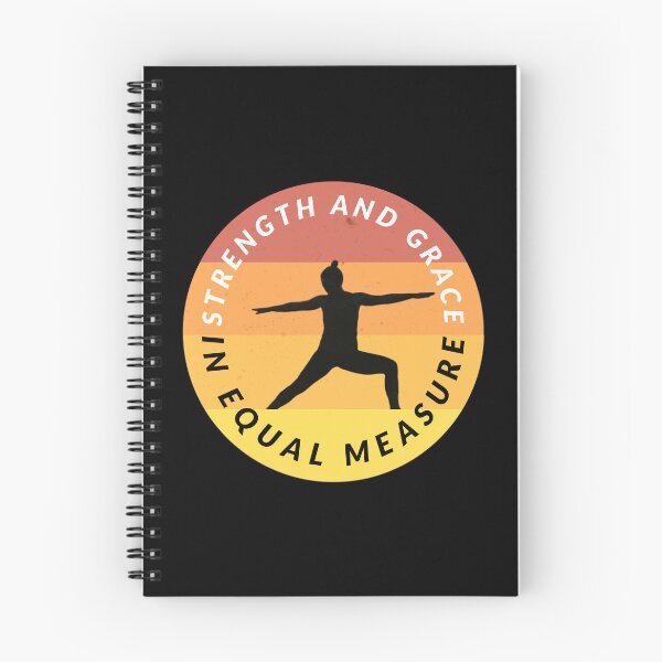 Item preview, Warrior II Yoga Pose Design - Strength and Grace designed and sold by SimpliText.