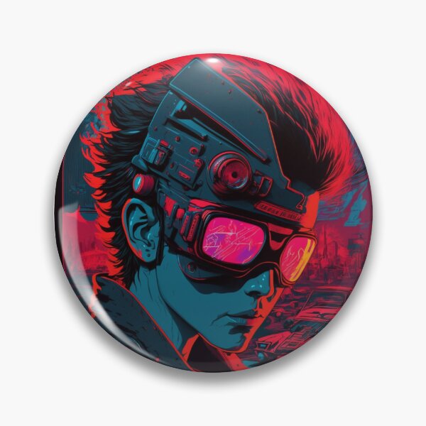 Item preview, Retro Synthwave Neon Sci-Fi Poster by Jamie Hewlett - Vintage  designed and sold by kfir marco.