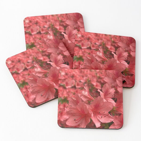 Item preview, Electric Pink Azalea Bush in Bloom designed and sold by Quirk-Vintage.