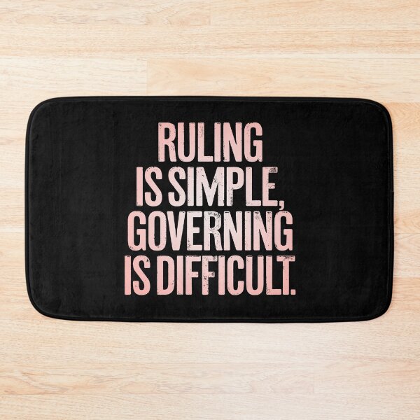 Item preview, Ruling is simple, governing is difficult. v.2 designed and sold by x1brett.