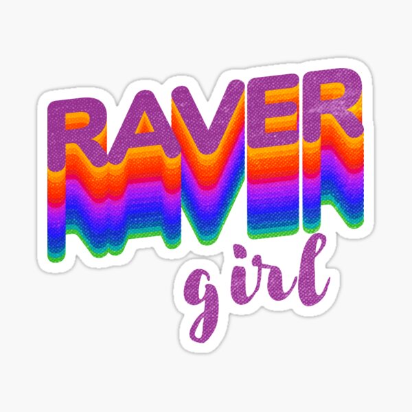Neon Raver - Rave - Sticker
